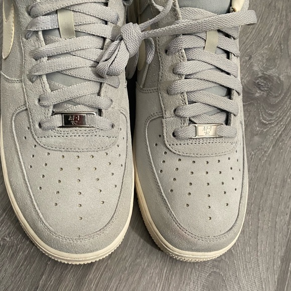 Suade Gray AF1 - Picture 2 of 16